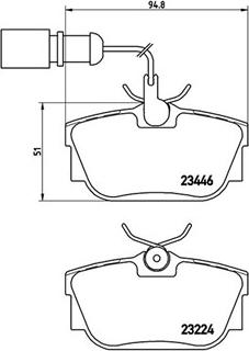 Magneti Marelli 363700485059 - Kit pastiglie freno, Freno a disco autozon.pro