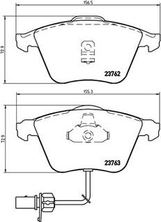 Magneti Marelli 363700485056 - Kit pastiglie freno, Freno a disco autozon.pro