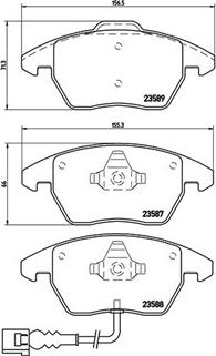 Magneti Marelli 363700485075 - Kit pastiglie freno, Freno a disco autozon.pro