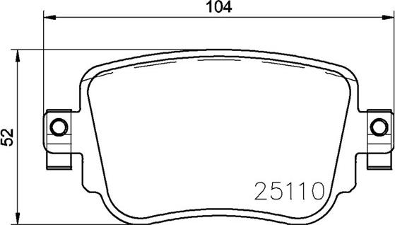 Magneti Marelli 363700485140 - Kit pastiglie freno, Freno a disco autozon.pro