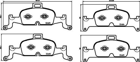 Magneti Marelli 363700485164 - Kit pastiglie freno, Freno a disco autozon.pro