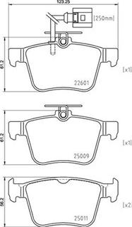 Magneti Marelli 363700485162 - Kit pastiglie freno, Freno a disco autozon.pro