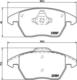 WXQP 341285 - Kit pastiglie freno, Freno a disco autozon.pro