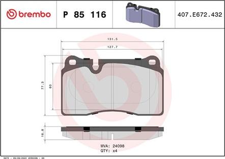 Magneti Marelli 363700485116 - Kit pastiglie freno, Freno a disco autozon.pro