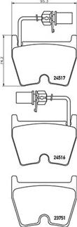 Magneti Marelli 363700485132 - Kit pastiglie freno, Freno a disco autozon.pro