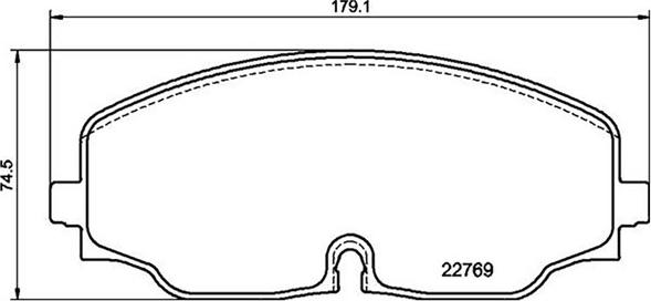 Magneti Marelli 363700485176 - Kit pastiglie freno, Freno a disco autozon.pro