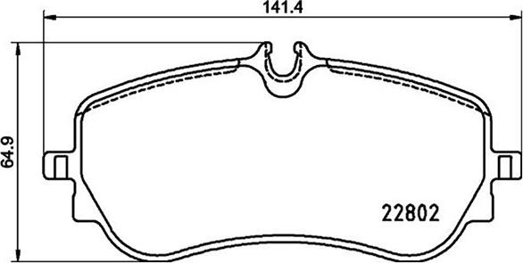 Magneti Marelli 363700485172 - Kit pastiglie freno, Freno a disco autozon.pro