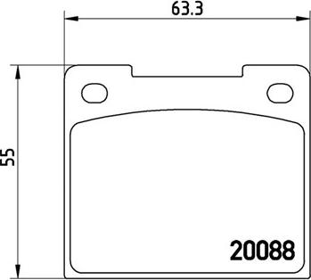 Magneti Marelli 363700486001 - Kit pastiglie freno, Freno a disco autozon.pro