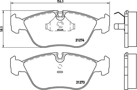 Magneti Marelli 363700486013 - Kit pastiglie freno, Freno a disco autozon.pro