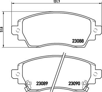 Magneti Marelli 363700483042 - Kit pastiglie freno, Freno a disco autozon.pro