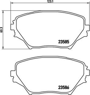 Magneti Marelli 363700483055 - Kit pastiglie freno, Freno a disco autozon.pro