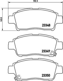 Magneti Marelli 363700483050 - Kit pastiglie freno, Freno a disco autozon.pro