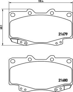 Magneti Marelli 363700483069 - Kit pastiglie freno, Freno a disco autozon.pro