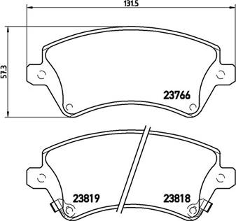 Magneti Marelli 363700483064 - Kit pastiglie freno, Freno a disco autozon.pro