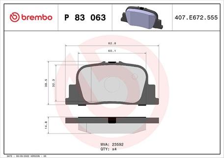 Magneti Marelli 363700483063 - Kit pastiglie freno, Freno a disco autozon.pro