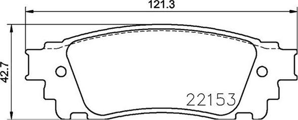 Magneti Marelli 363700483166 - Kit pastiglie freno, Freno a disco autozon.pro