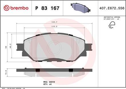 Magneti Marelli 363700483167 - Kit pastiglie freno, Freno a disco autozon.pro