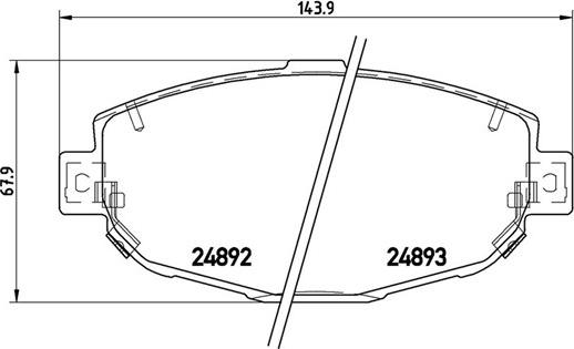 Magneti Marelli 363700483104 - Kit pastiglie freno, Freno a disco autozon.pro