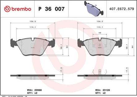 Magneti Marelli 363700436007 - Kit pastiglie freno, Freno a disco autozon.pro