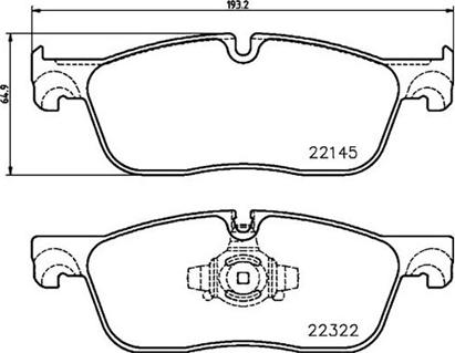 Magneti Marelli 363700436035 - Kit pastiglie freno, Freno a disco autozon.pro