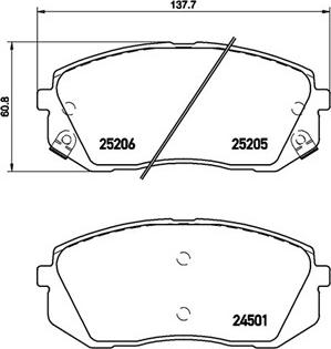 Magneti Marelli 363700530056 - Kit pastiglie freno, Freno a disco autozon.pro