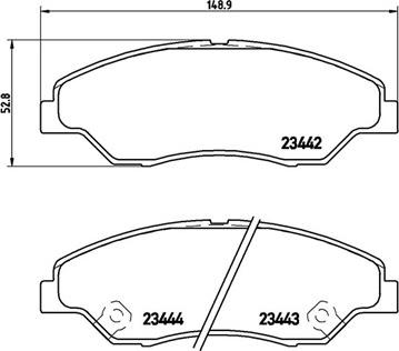 Magneti Marelli 363700430015 - Kit pastiglie freno, Freno a disco autozon.pro