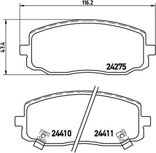 Magneti Marelli 363700430032 - Kit pastiglie freno, Freno a disco autozon.pro