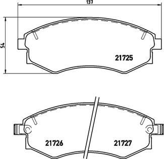 VAICO V37-0122 - Kit pastiglie freno, Freno a disco autozon.pro