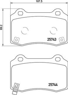 Magneti Marelli 363700430074 - Kit pastiglie freno, Freno a disco autozon.pro