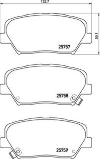 Magneti Marelli 363700430070 - Kit pastiglie freno, Freno a disco autozon.pro