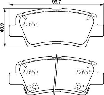 Magneti Marelli 363700430103 - Kit pastiglie freno, Freno a disco autozon.pro