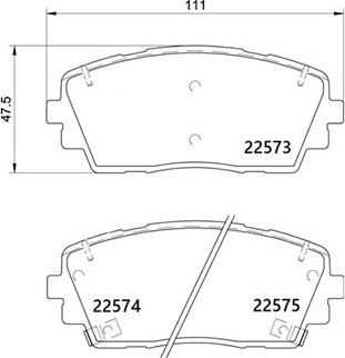 Magneti Marelli 363700430115 - Kit pastiglie freno, Freno a disco autozon.pro