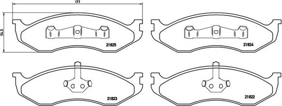 Magneti Marelli 363700437004 - Kit pastiglie freno, Freno a disco autozon.pro