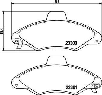 Magneti Marelli 363700424045 - Kit pastiglie freno, Freno a disco autozon.pro