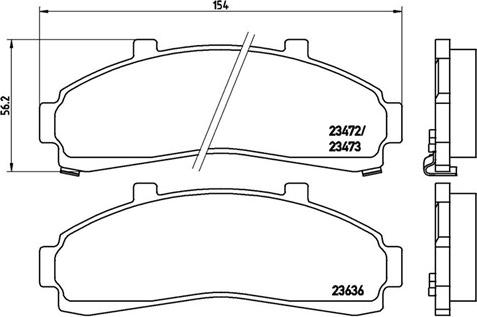 Magneti Marelli 363700424041 - Kit pastiglie freno, Freno a disco autozon.pro