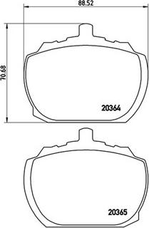 Magneti Marelli 363700424004 - Kit pastiglie freno, Freno a disco autozon.pro