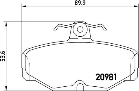 Magneti Marelli 363700424018 - Kit pastiglie freno, Freno a disco autozon.pro