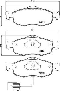 Magneti Marelli 363700424034 - Kit pastiglie freno, Freno a disco autozon.pro