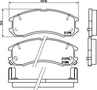 Magneti Marelli 363700424024 - Kit pastiglie freno, Freno a disco autozon.pro