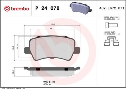 Magneti Marelli 363700424078 - Kit pastiglie freno, Freno a disco autozon.pro