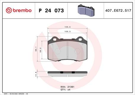 Magneti Marelli 363700424073 - Kit pastiglie freno, Freno a disco autozon.pro