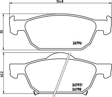 Magneti Marelli 363700428044 - Kit pastiglie freno, Freno a disco autozon.pro