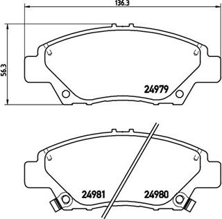 Valeo 606653 - Kit pastiglie freno, Freno a disco autozon.pro