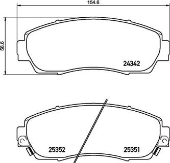 Magneti Marelli 363700428068 - Kit pastiglie freno, Freno a disco autozon.pro