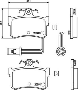 Magneti Marelli 363700428015 - Kit pastiglie freno, Freno a disco autozon.pro