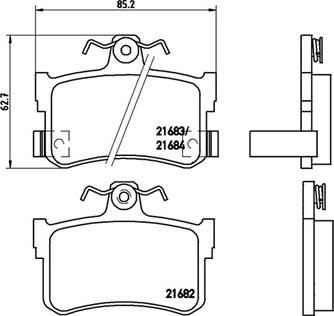 Magneti Marelli 363700428027 - Kit pastiglie freno, Freno a disco autozon.pro