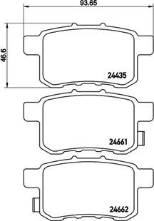 Magneti Marelli 363700428072 - Kit pastiglie freno, Freno a disco autozon.pro