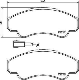 Magneti Marelli 363700423092 - Kit pastiglie freno, Freno a disco autozon.pro