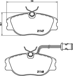 Magneti Marelli 363700423041 - Kit pastiglie freno, Freno a disco autozon.pro