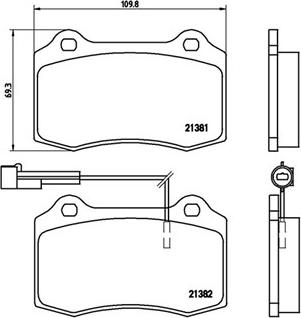 Magneti Marelli 363700423052 - Kit pastiglie freno, Freno a disco autozon.pro